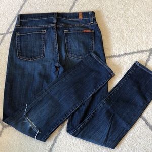 7 For All Mankind Slim Cigarette Jean